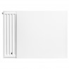 Banio panneau face lisse avec ligne pour radiateur en acier blanc 600x2200