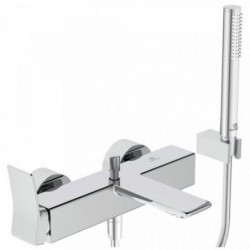 Ideal standard Conca Mitigeur bain/douche avec set douchette bâton 1 fonction