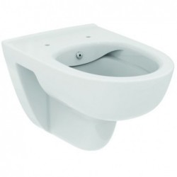Ideal standard i.life A WC suspendu Rimless+ D-shape universel avec fonction bidet (en emballage prêt à porter)