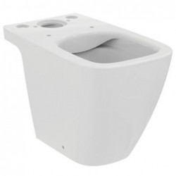 Ideal standard i.life S Staande WC verkort Rimless+ horizontale afvoer H/PK voor combinatie (in meeneemverpakking)