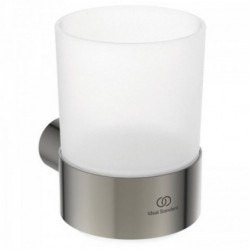 Ideal standard Conca Bekerhouder+glas rond design