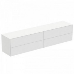 Ideal standard Conca Meuble lavabo 2387x505x550 mm 2x2 tiroirs