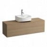 Laufen Boutique meubelen hout Onderbouwkast 1200X380 1 uitsparing midden