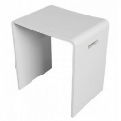Riho siège Solid surface Basic, solid blanc mat