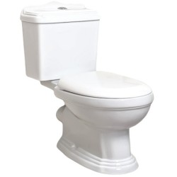Toilettes compactes rétro KR-13 (avec siège)